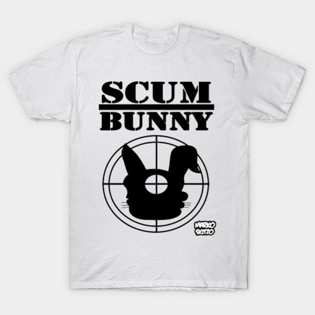 Marko Skitzo X Scum Bunny: Public Enemy #1 T-Shirt by MarkoSkitzo